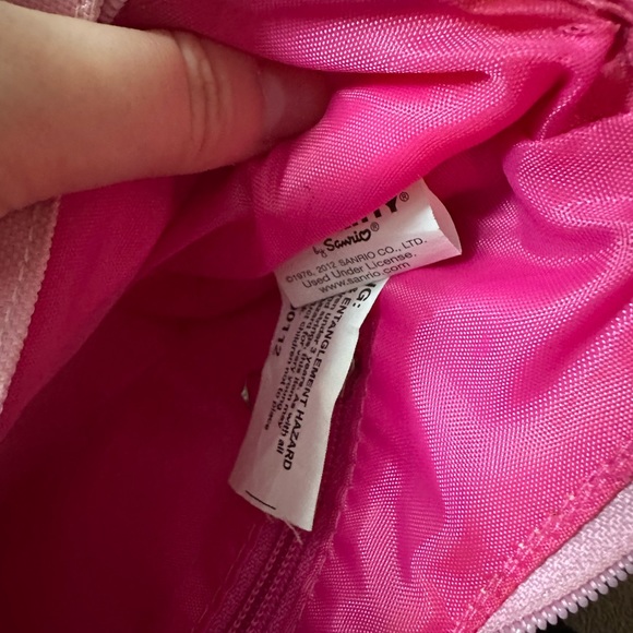 Sanrio hello kitty pink quilted patterned mini shoulder purse from 2012 - Picture 6 of 7